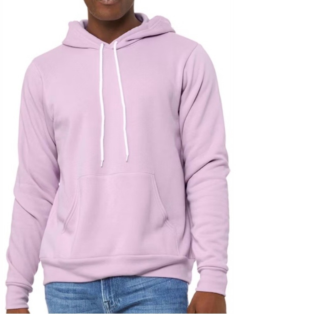NWOT Bella Canvas Lavender Hoodie
